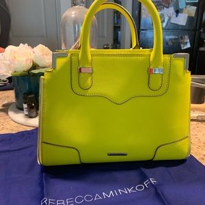 Rebecca Minkoff small, neon purse